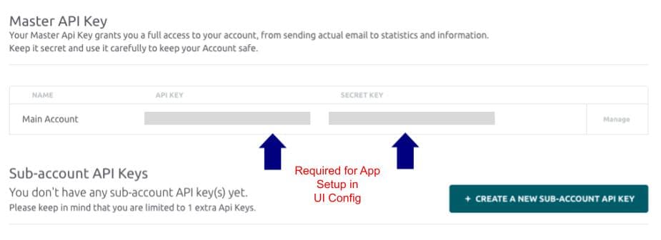 finding API key